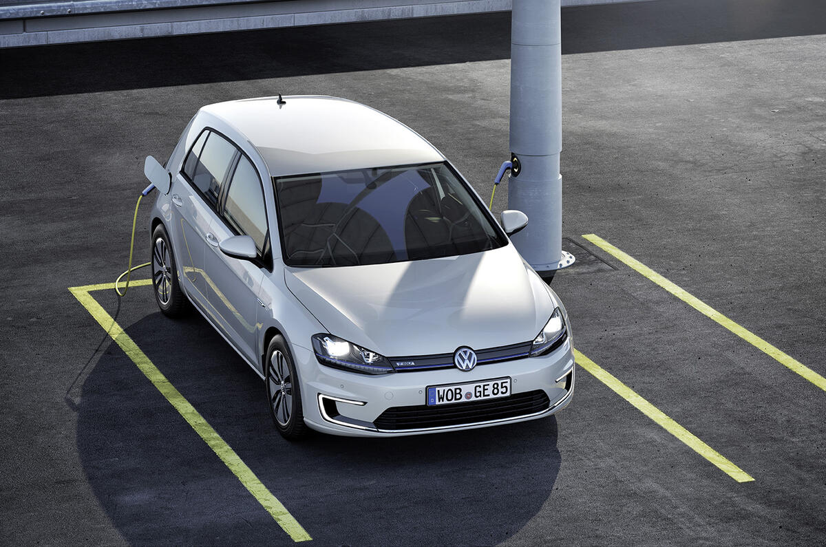 LA motor show 2013: Volkswagen e-Golf