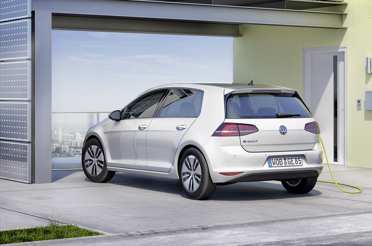 LA motor show 2013: Volkswagen e-Golf