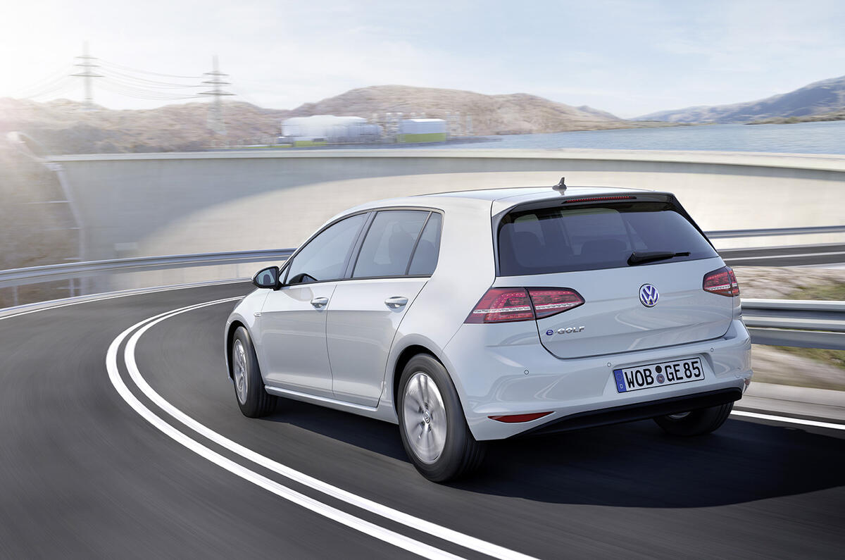 LA motor show 2013: Volkswagen e-Golf