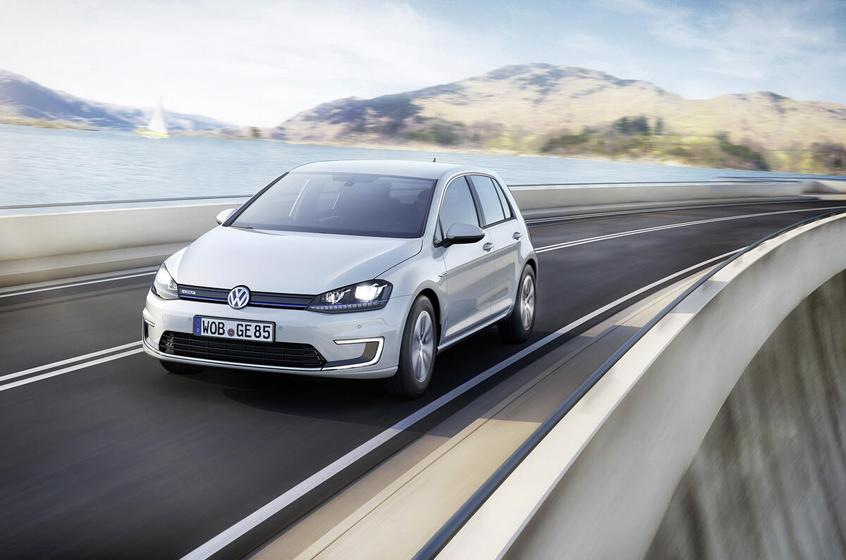 LA motor show 2013: Volkswagen e-Golf