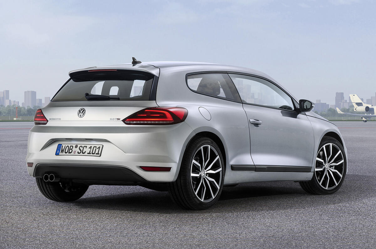 Facelifted Volkswagen Scirocco revealed Facelifted Volkswagen Scirocco revealed