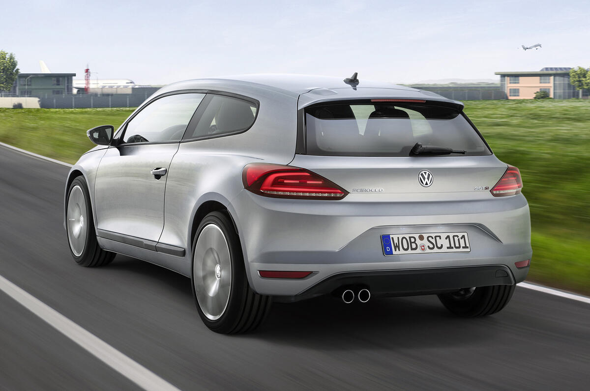 Facelifted Volkswagen Scirocco revealed Facelifted Volkswagen Scirocco revealed
