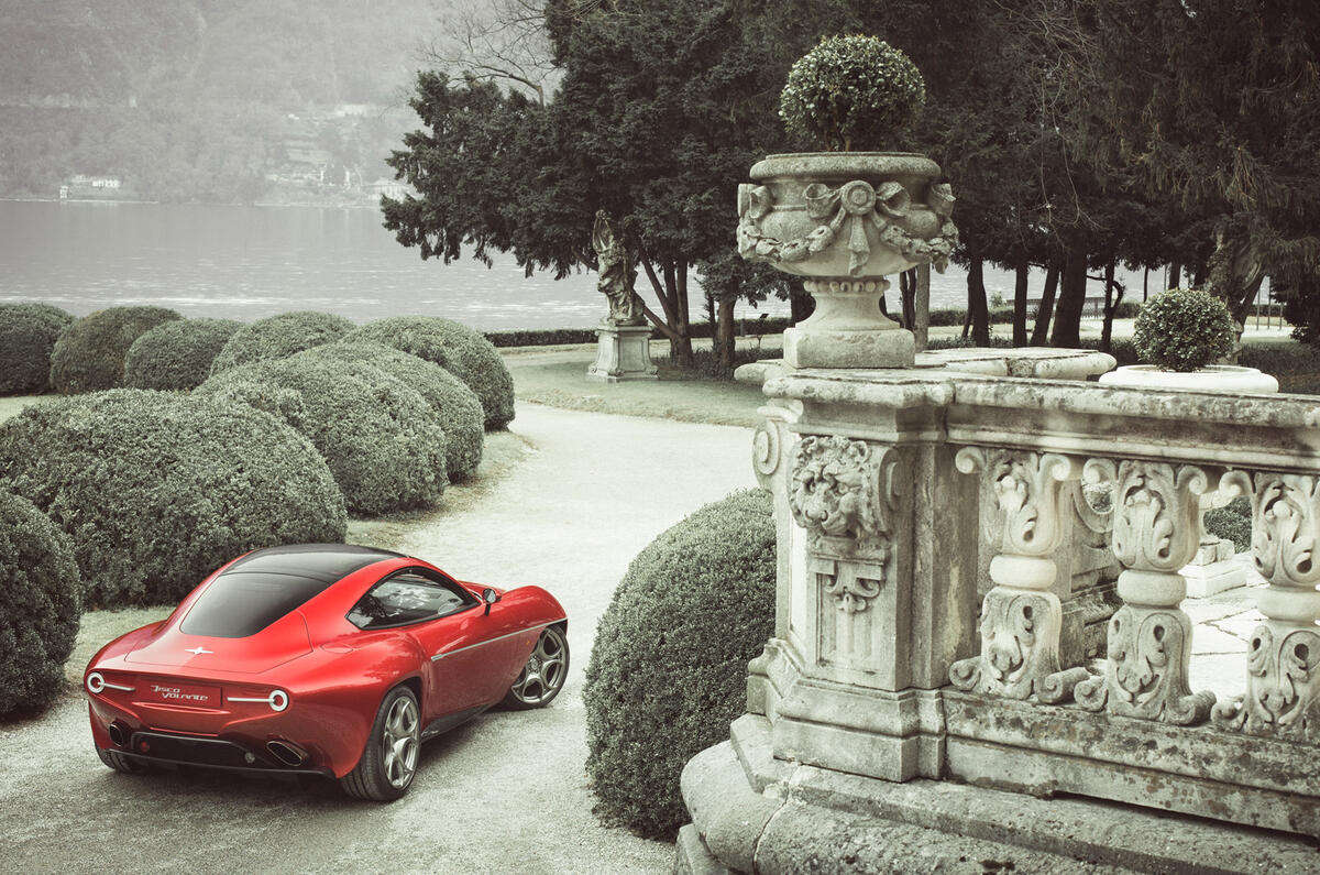 Touring Superleggera Disco Volante driven