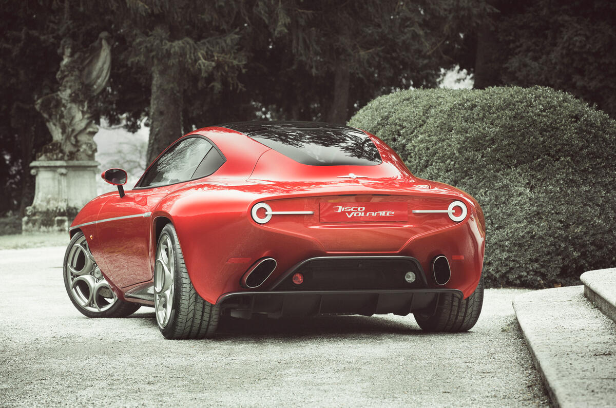 Touring Superleggera Disco Volante driven