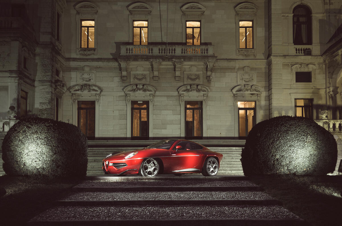 Touring Superleggera Disco Volante driven