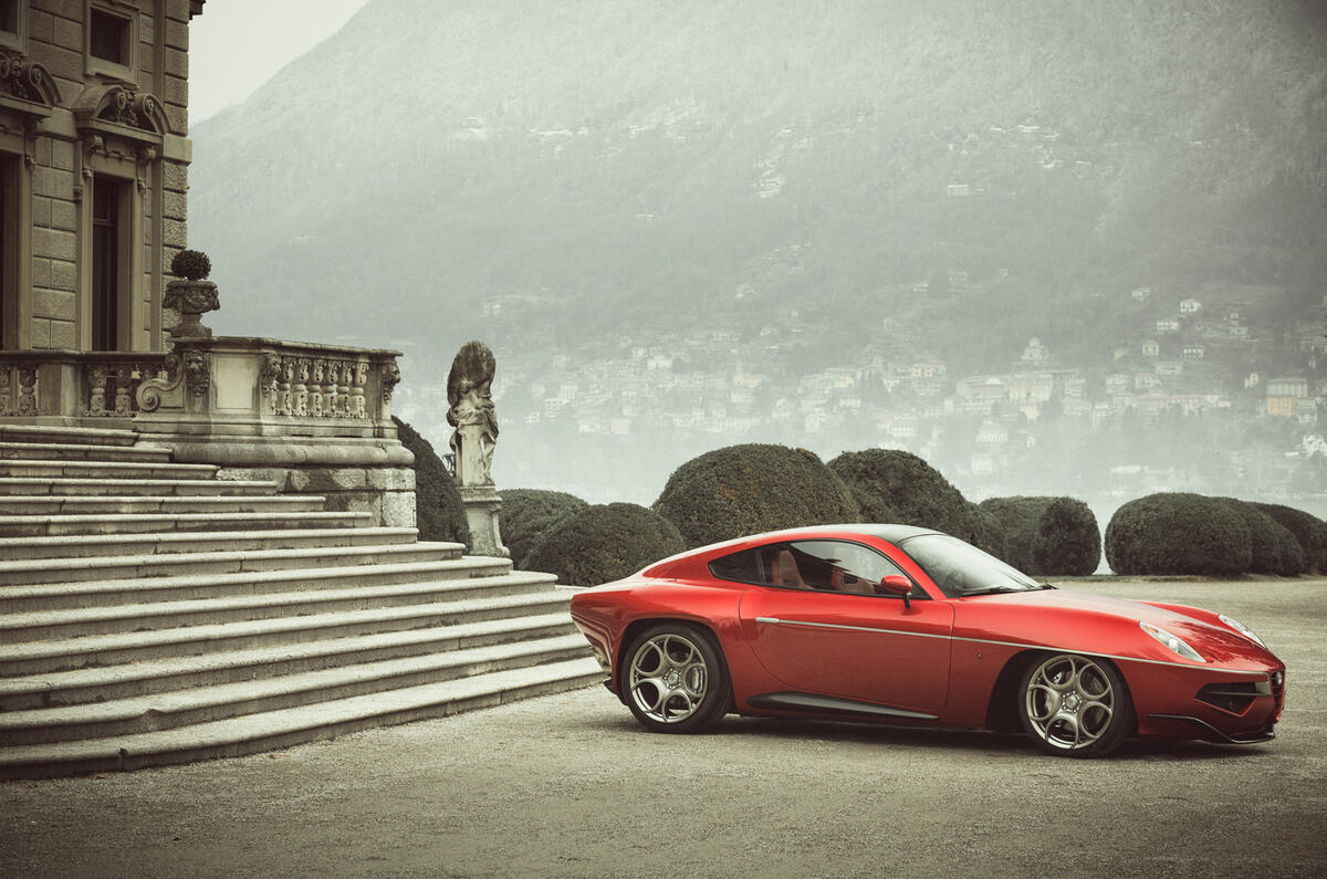 Touring Superleggera Disco Volante driven