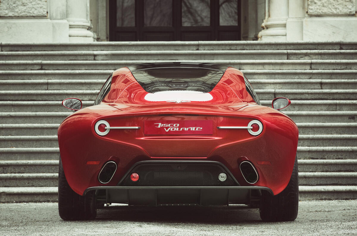 Touring Superleggera Disco Volante driven
