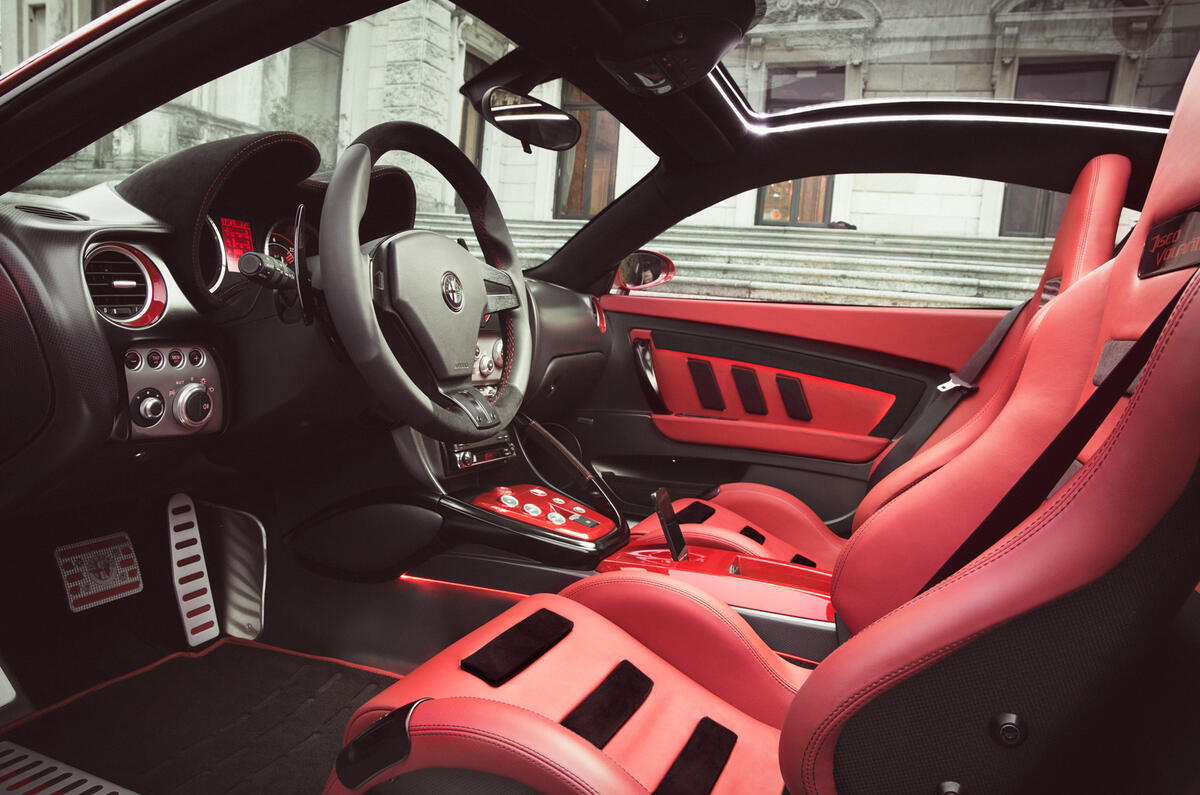 Touring Superleggera Disco Volante driven