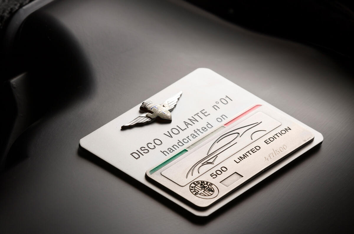 Touring Superleggera Disco Volante driven