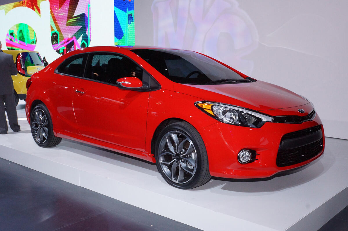 New York motor show: Kia Forte Koup