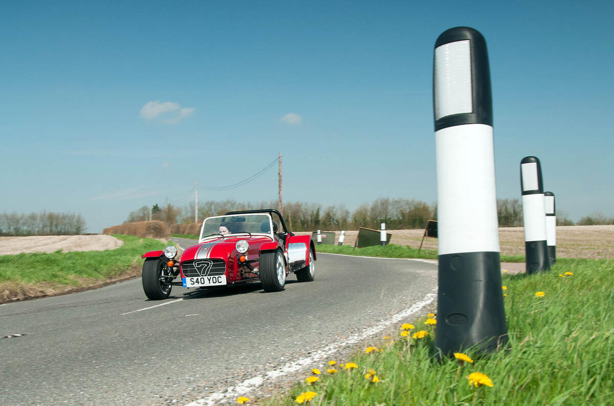 no title Caterham Seven celebrates 40 years with limited-edition pack