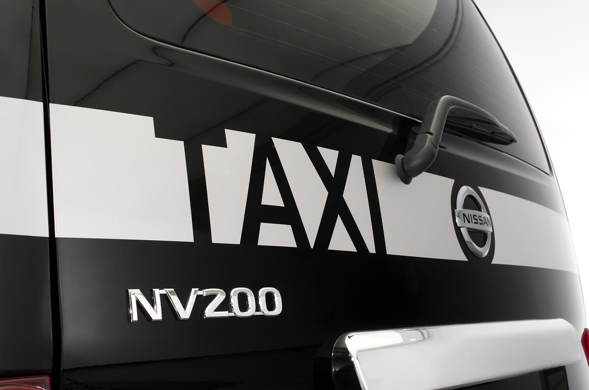 no title Nissan NV200 Taxi comes to London