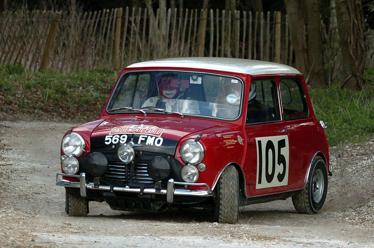 no title Mini Cooper S at the Monte Carlo rally: picture special