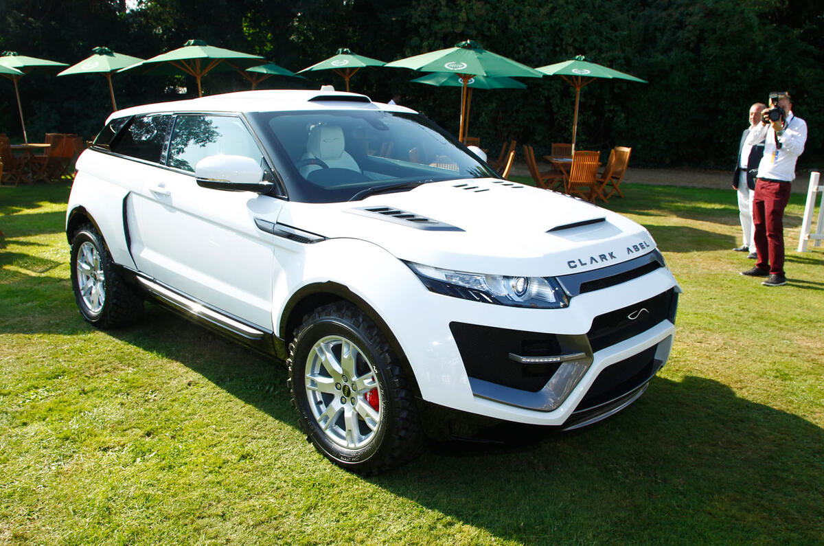 Salon Prive 2013: Clark Abel design Range Rover Evoque 'Dakar' revealed