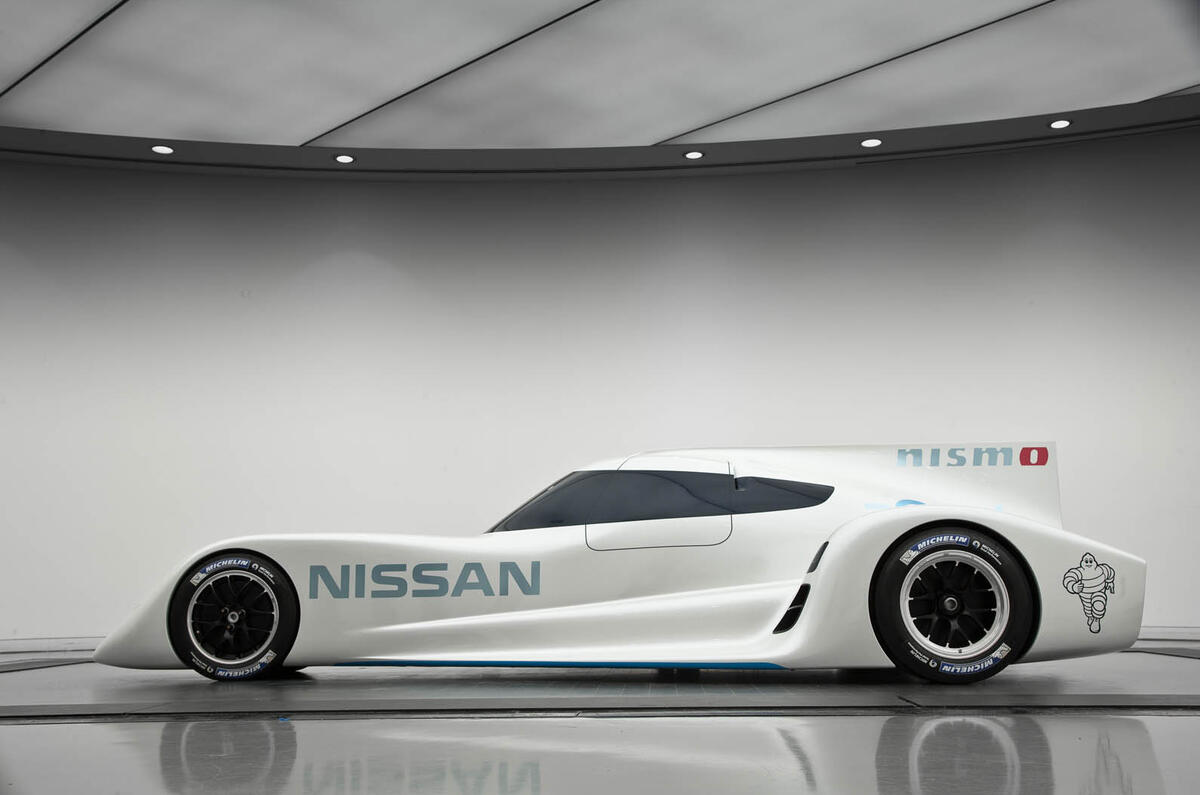 no title Nissan unveils radical hybrid Le Mans racer