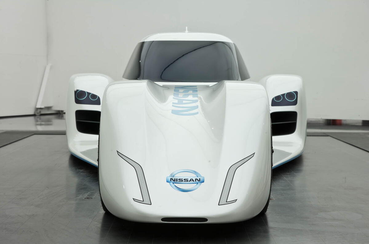 no title Nissan unveils radical hybrid Le Mans racer