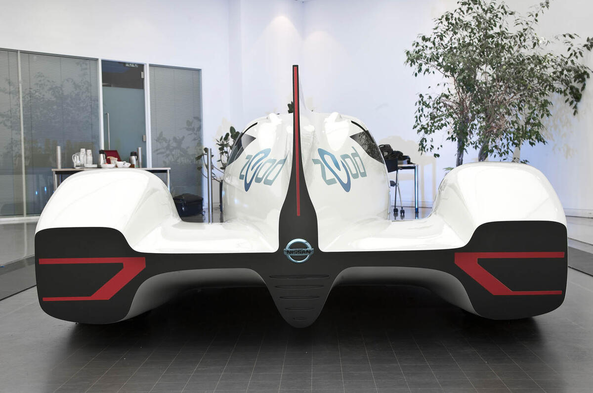 no title Nissan unveils radical hybrid Le Mans racer