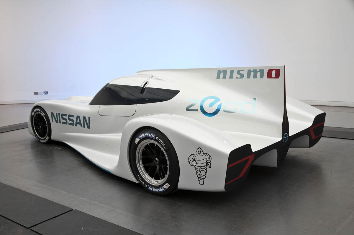 no title Nissan unveils radical hybrid Le Mans racer