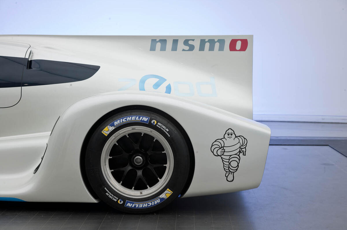 no title Nissan unveils radical hybrid Le Mans racer
