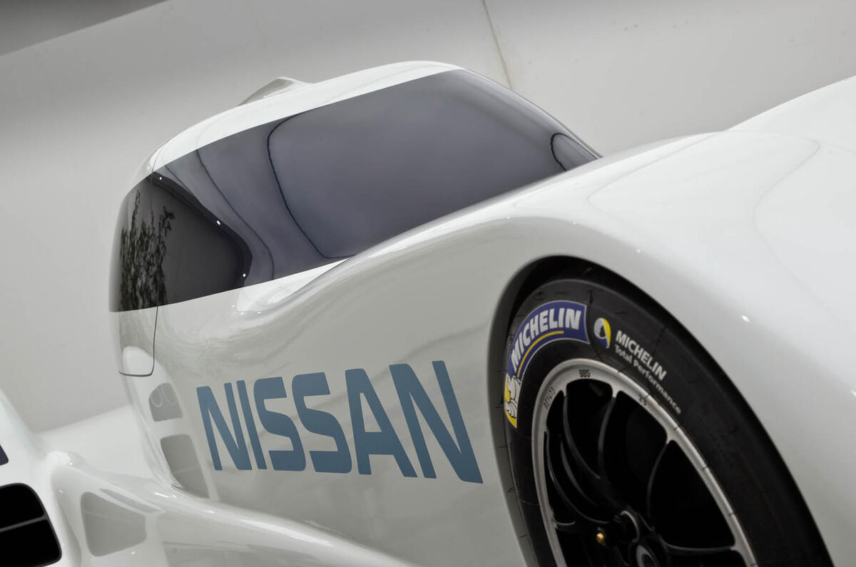 no title Nissan unveils radical hybrid Le Mans racer