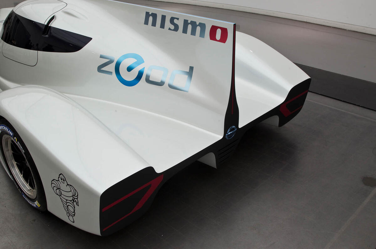 no title Nissan unveils radical hybrid Le Mans racer