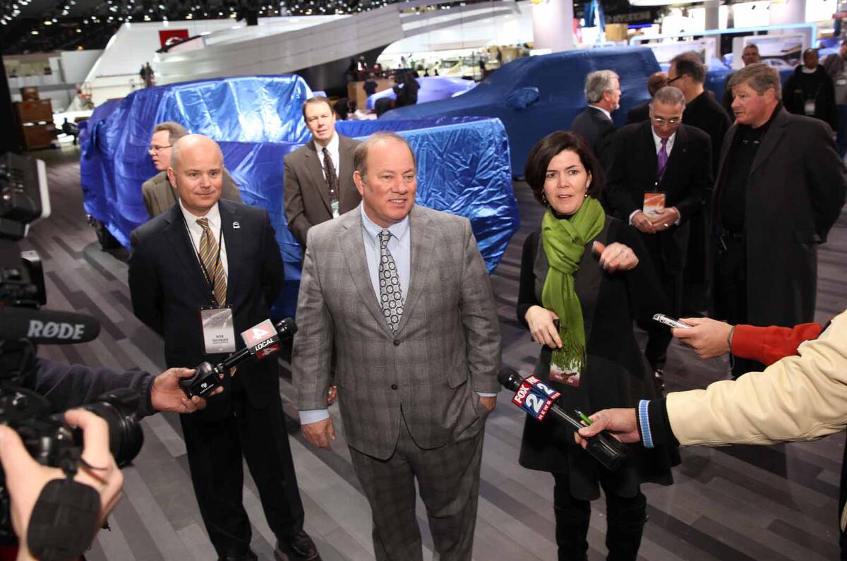 Detroit motor show live blog and gallery