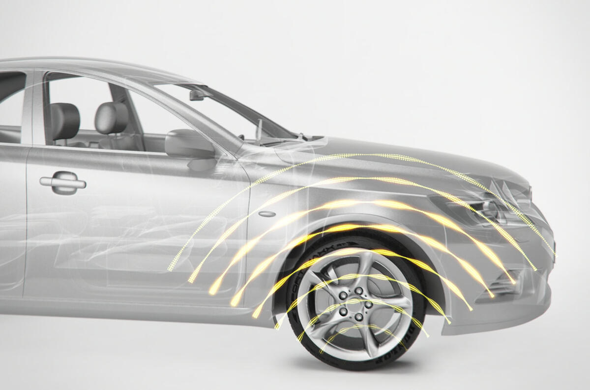 Dunlop reveals intelligent tyre concept at Geneva