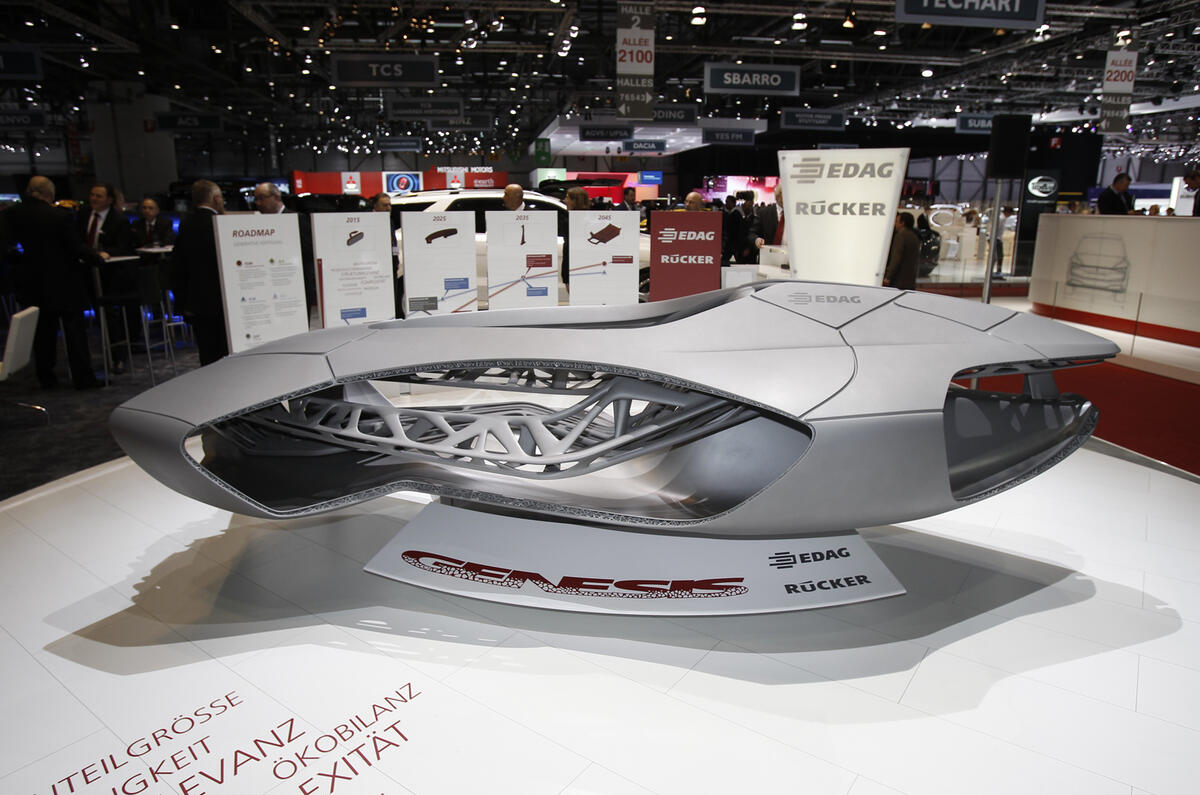 Edag Genesis heralds the 3D printed car