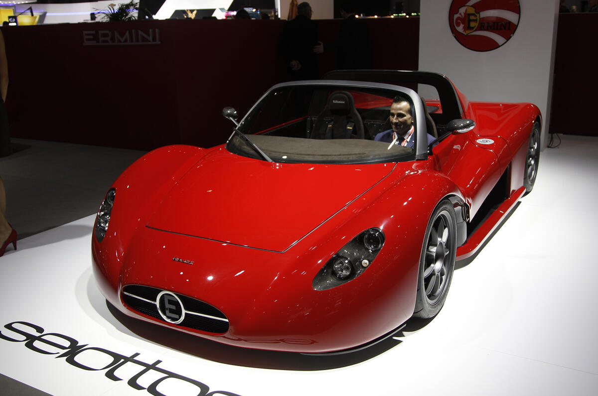 Ermini Seiottosei roadster revealed