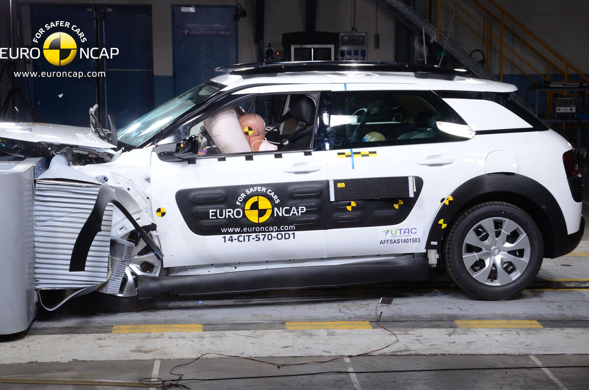 Citroen C4 Cactus scores four stars in latest Euro NCAP tests