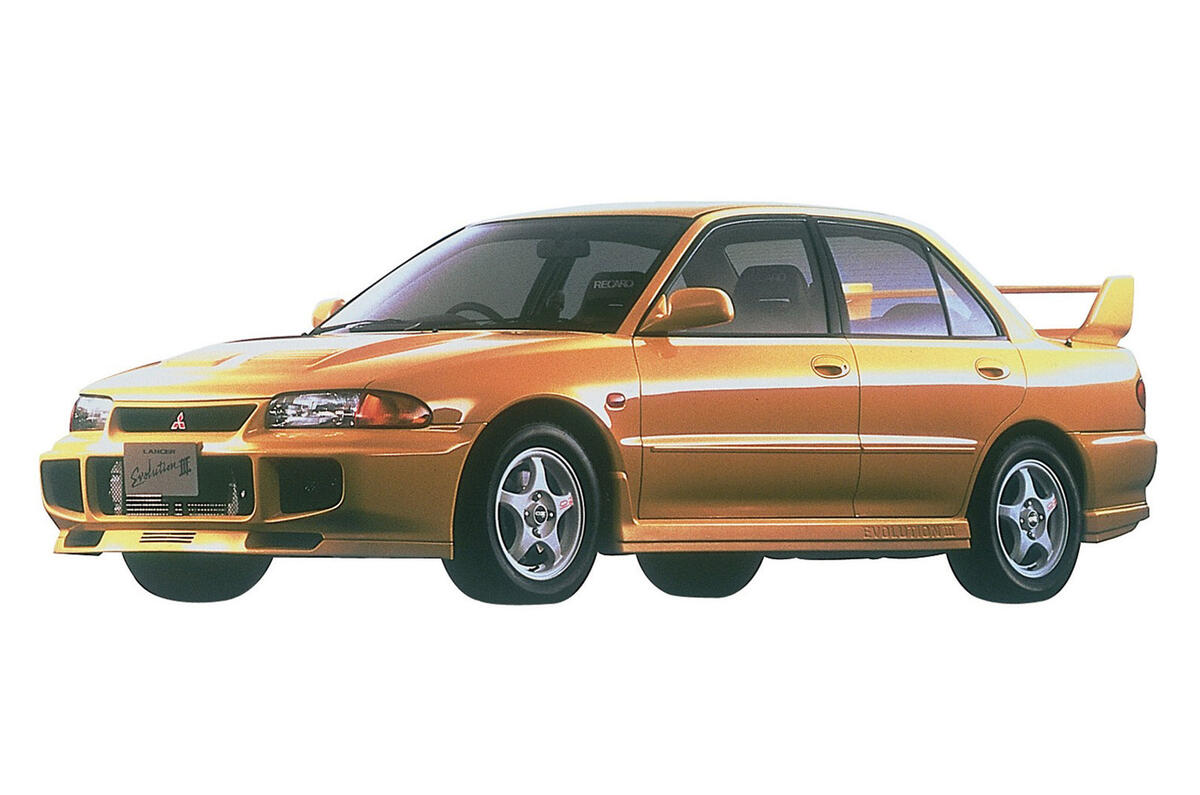 no title History of the Mitsubishi Evo - picture special