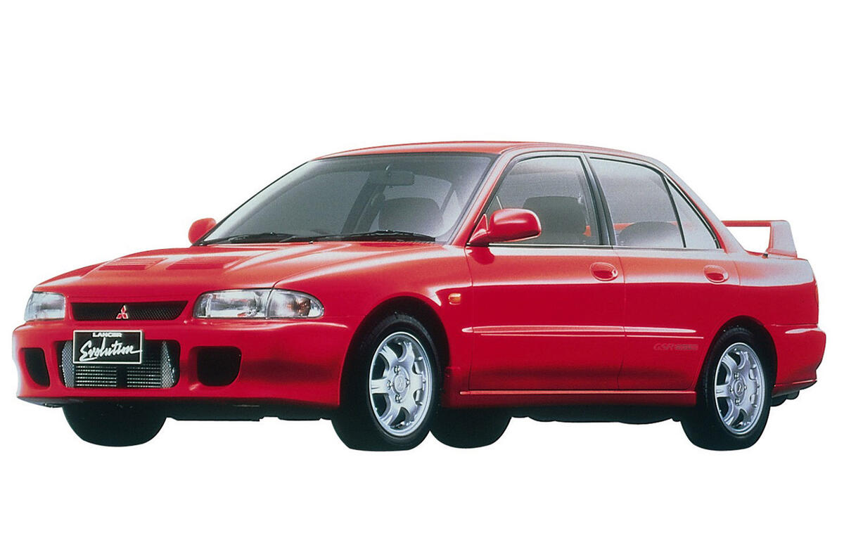 no title History of the Mitsubishi Evo - picture special