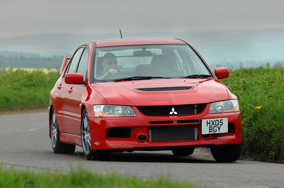 no title History of the Mitsubishi Evo - picture special