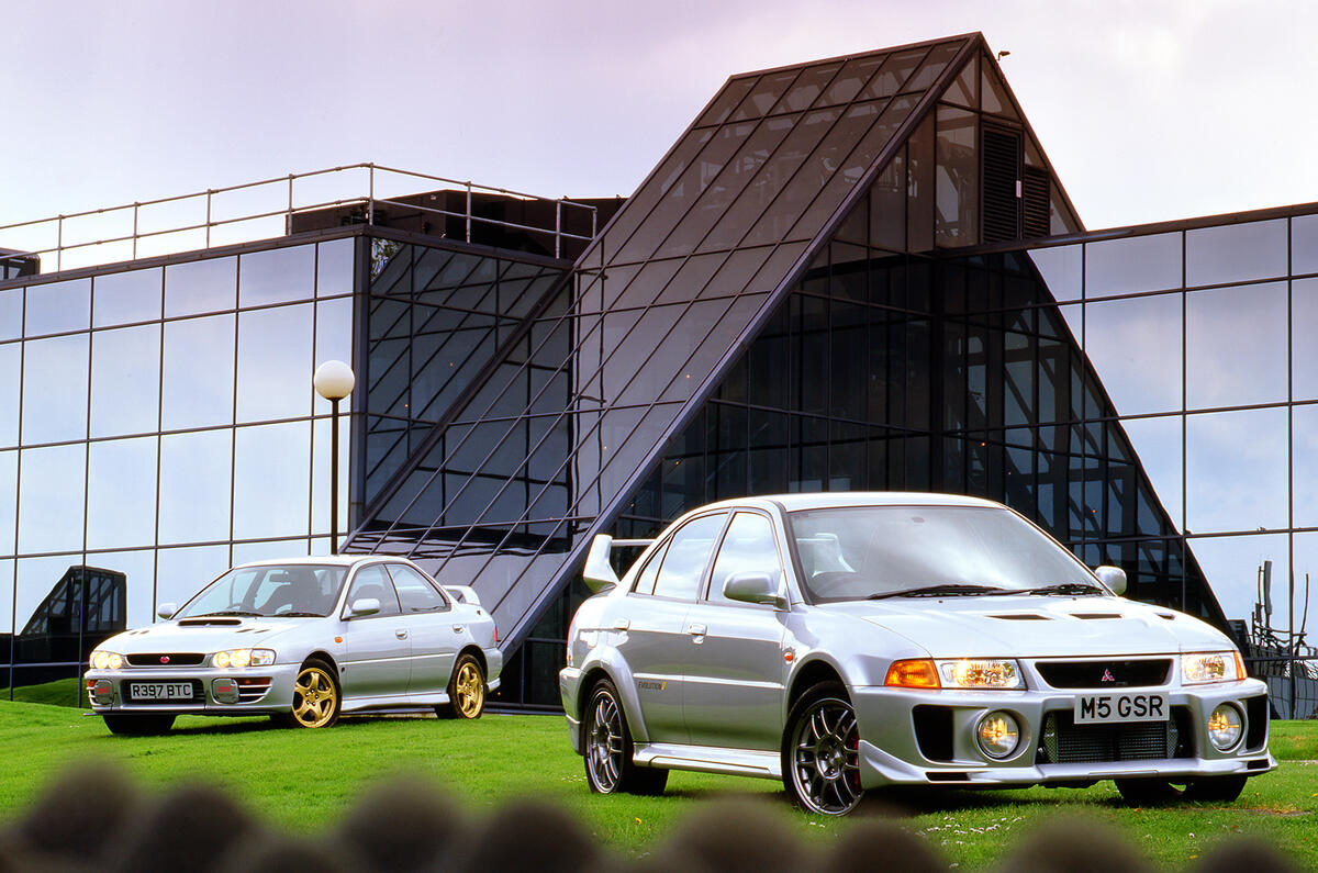 no title History of the Mitsubishi Evo - picture special