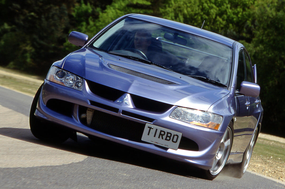 no title History of the Mitsubishi Evo - picture special