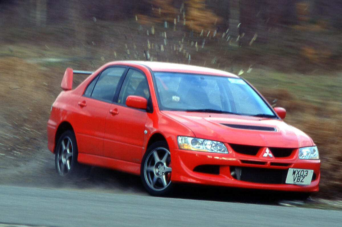 no title History of the Mitsubishi Evo - picture special