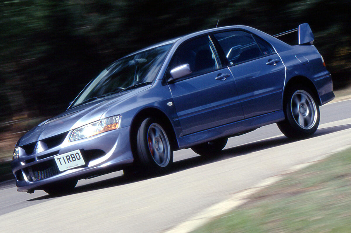 no title History of the Mitsubishi Evo - picture special