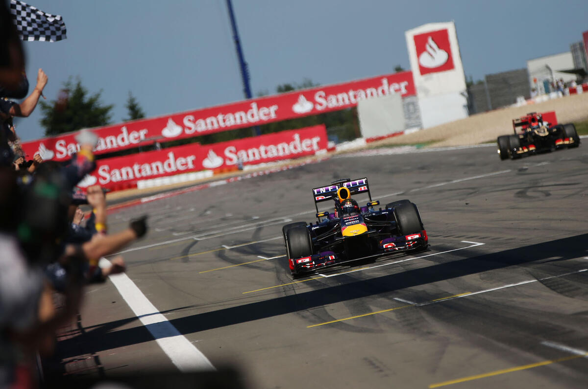 Vettel wins German Grand Prix thriller