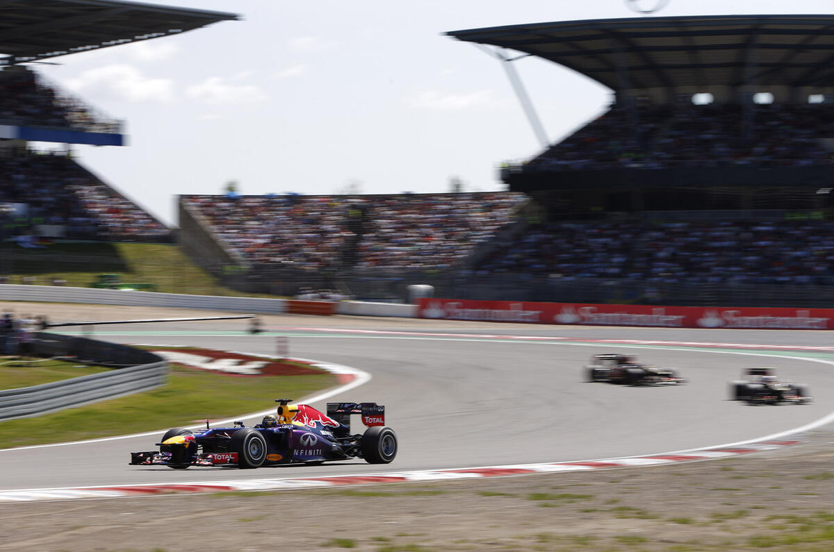 Vettel wins German Grand Prix thriller