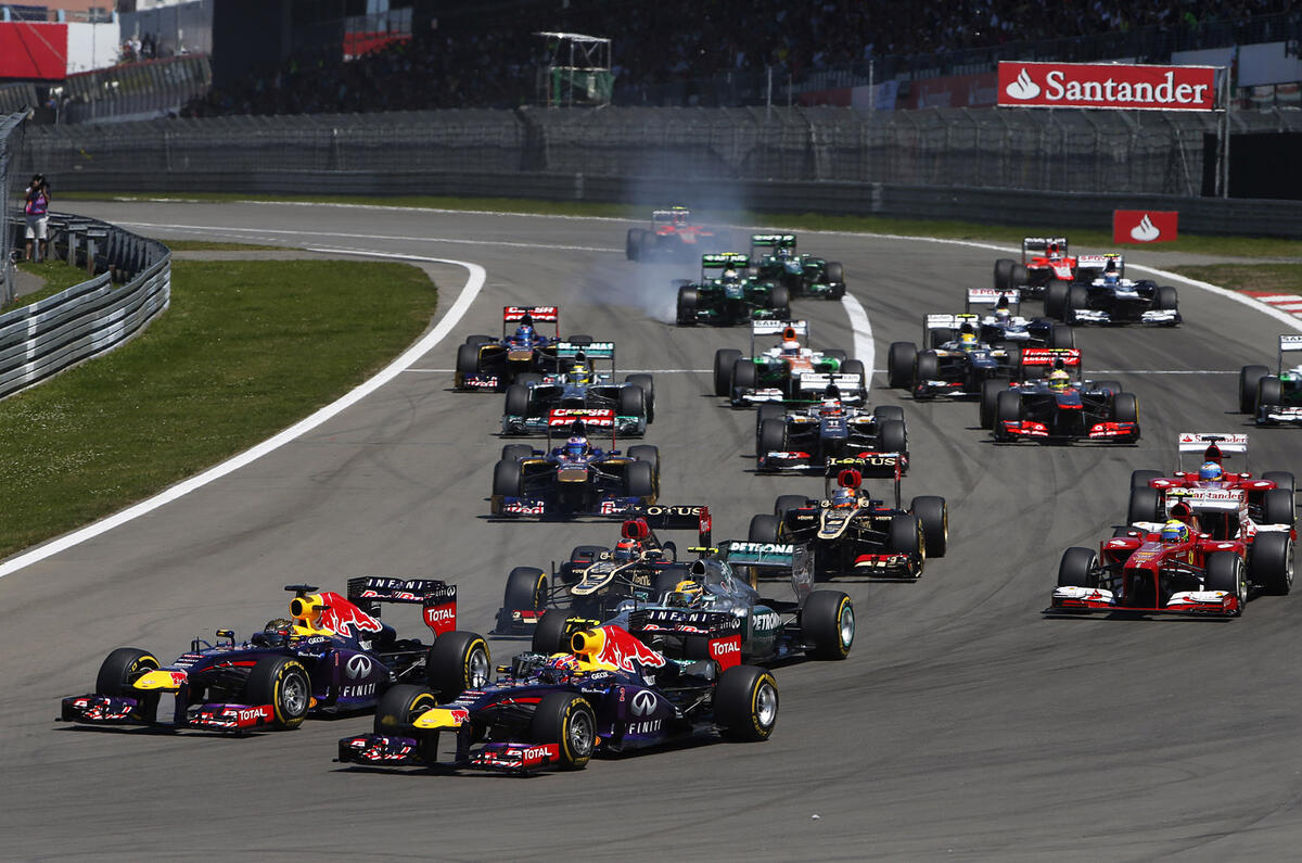 Vettel wins German Grand Prix thriller