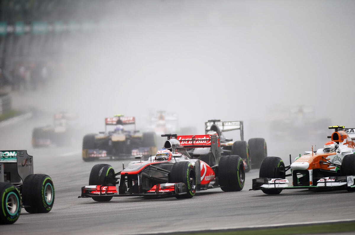 Sebastian Vettel wins explosive F1 Malaysian Grand Prix
