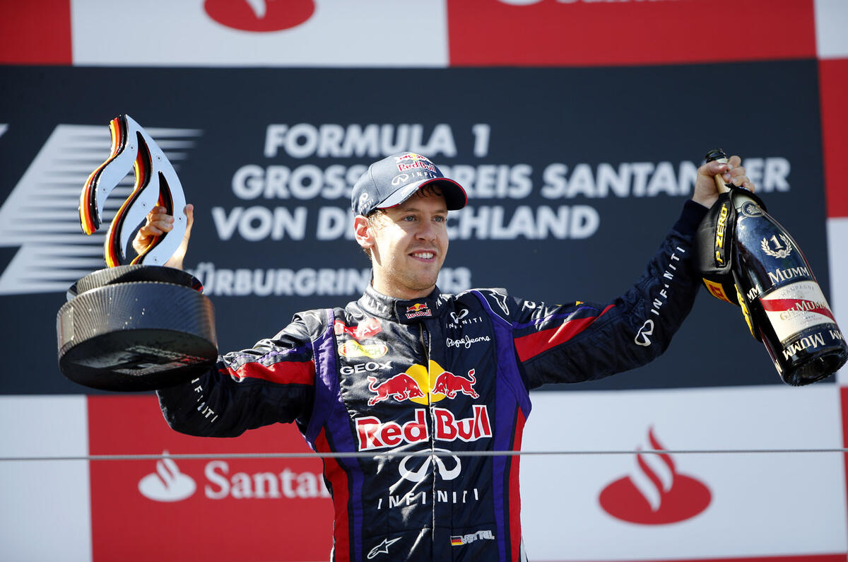 Vettel wins German Grand Prix thriller