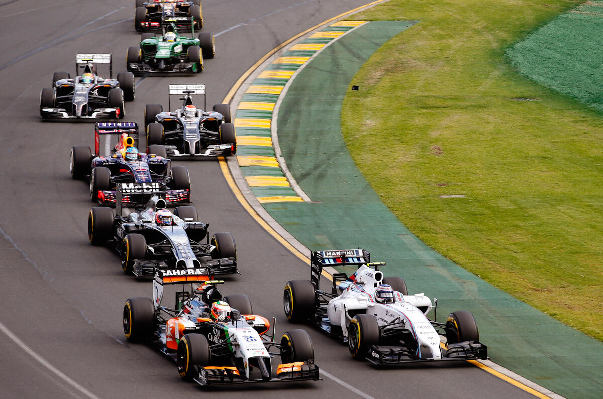 no title Rosberg leads F1 season opener in Australia