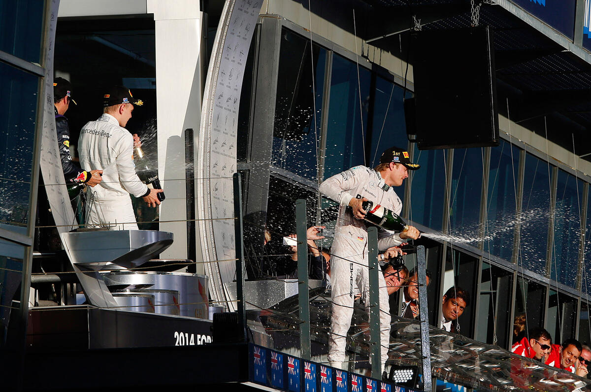 no title Rosberg leads F1 season opener in Australia