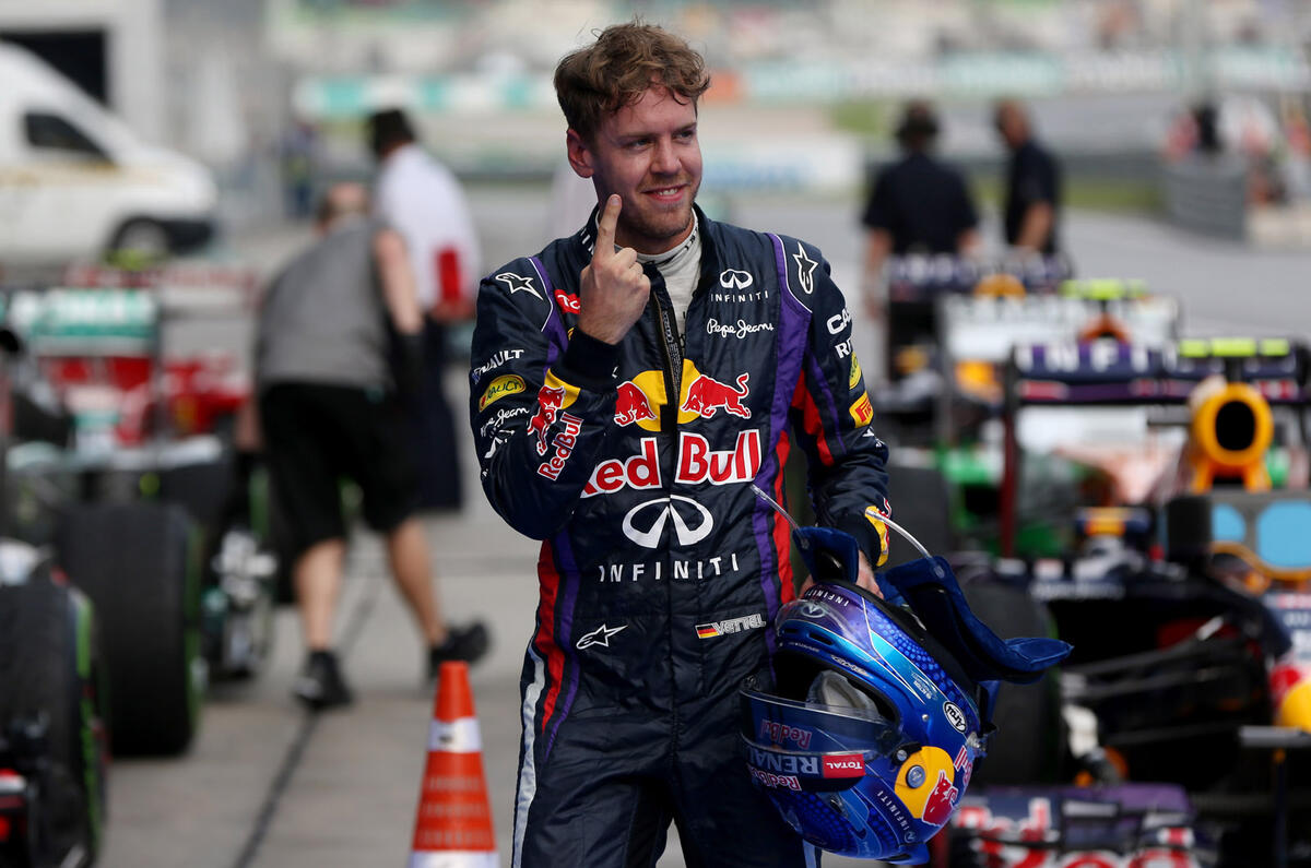 Sebastian Vettel wins explosive F1 Malaysian Grand Prix