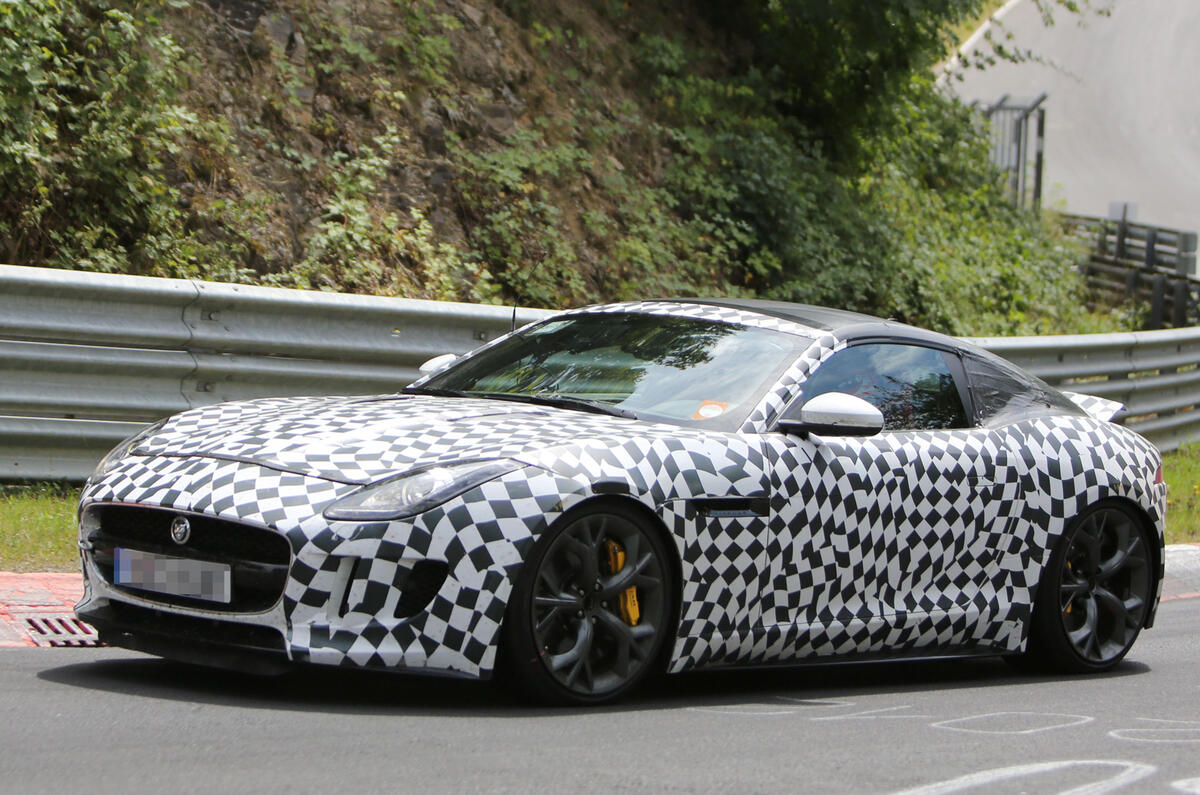 no title Jaguar F-Type R Coupe spotted