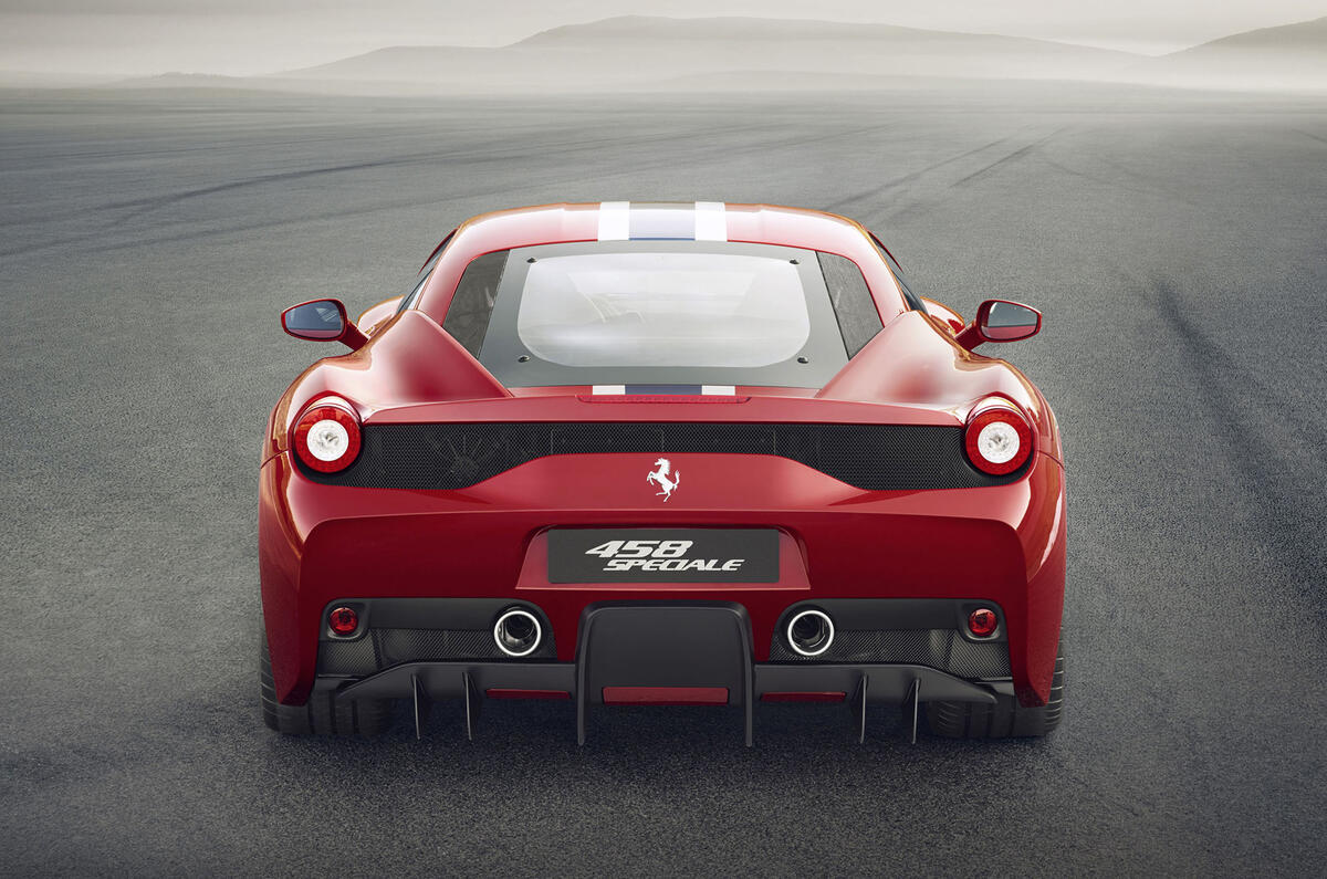 Ferrari 458 Italia Speciale revealed