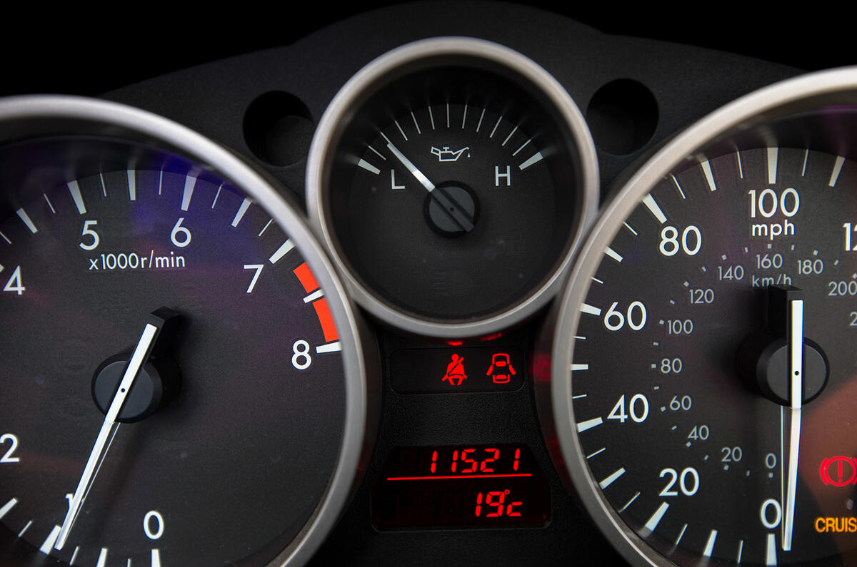 Mazda MX-5 instrument cluster