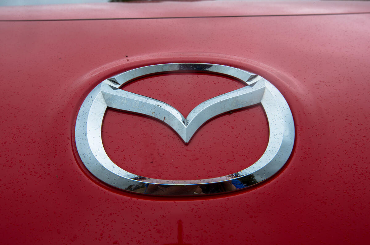 Mazda badging