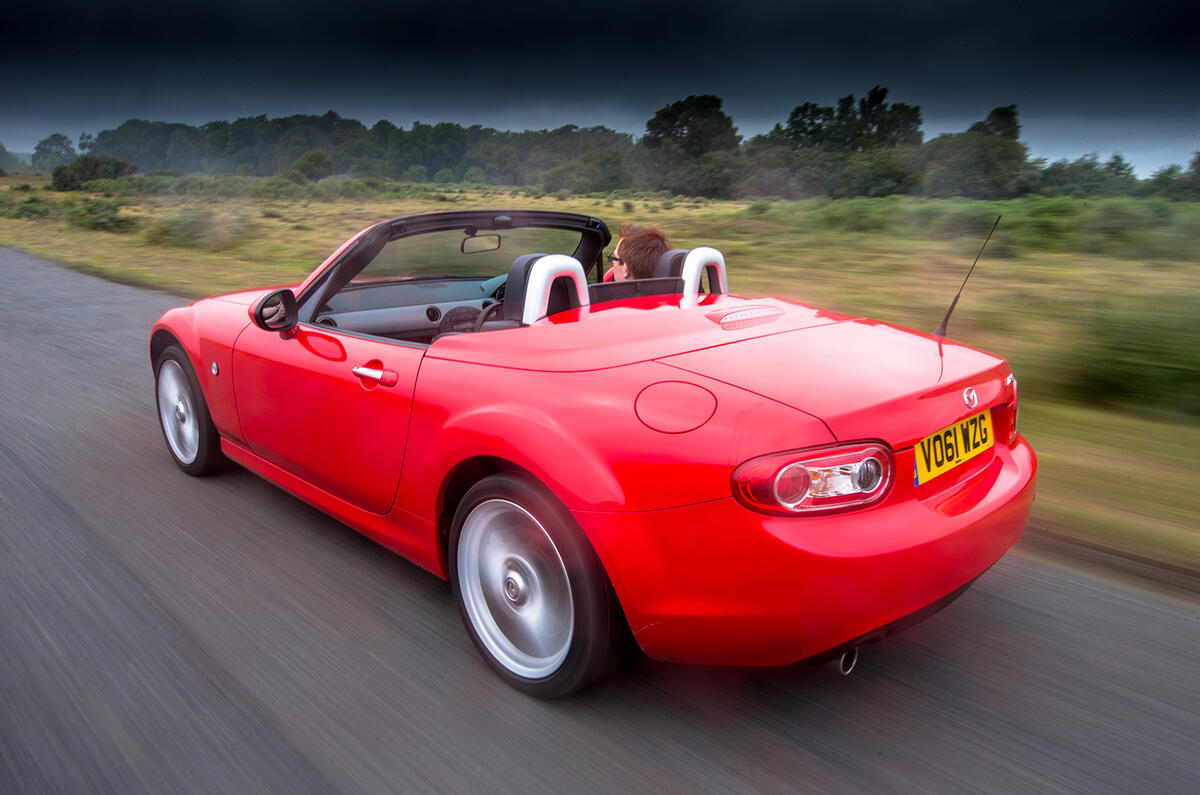 Mazda MX-5 rear quarter